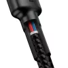 Baseus Cafule Nylon harisnyázott USB-Type C/USB-Type C kábel PD PD2.-6953156285200 3 kép
