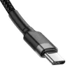 Baseus Cafule Nylon harisnyázott USB-Type C/USB-Type C kábel PD PD2.-6953156285200 5 kép