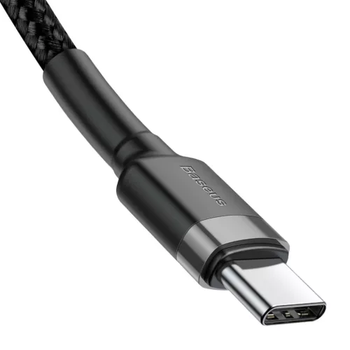 Baseus Cafule Nylon harisnyázott USB-Type C/USB-Type C kábel PD PD2.-6953156285200 5 kép