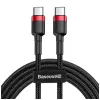 Baseus Cafule Nylon harisnyázott USB-Type C/USB-Type C kábel PD2.0 6-6953156285217 1 kép