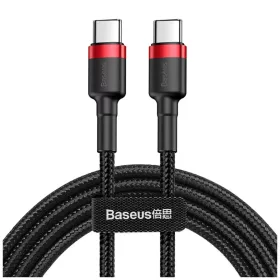 Baseus Cafule Nylon harisnyázott USB-Type C/USB-Type C kábel PD2.0 6-6953156285217 1 kép