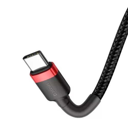 Baseus Cafule Nylon harisnyázott USB-Type C/USB-Type C kábel PD2.0 6-6953156285217 2 kép