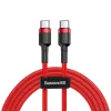 Baseus Cafule Nylon harisnyázott USB-Type C/USB-Type C kábel PD2.0 6-6953156285224 1 kép