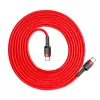 Baseus Cafule Nylon harisnyázott USB-Type C/USB-Type C kábel PD2.0 6-6953156285224 2 kép