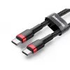 Baseus Cafule kábel USB Type-C - USB Type-C - PD 2.0 60W 3A QC 3.0 2m-6953156285248 6 kép