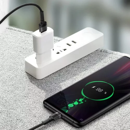 Baseus Caful HW gyorstöltő kábel USB/USB Type-C kábel 40W 1m szür-6953156293564 8 kép
