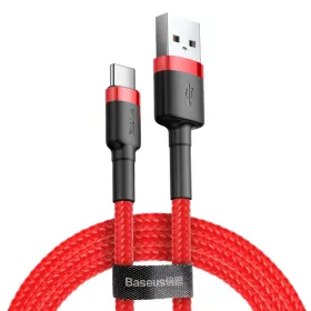 Baseus Cafule Nylon harisnyázott USB/USB-Type C kábel QC3.0 2A 3m pi-6953156296336 1 kép