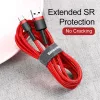Baseus Cafule Nylon harisnyázott USB/USB-Type C kábel QC3.0 2A 3m pi-6953156296336 7 kép
