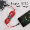 Baseus Cafule Nylon harisnyázott USB/USB-Type C kábel QC3.0 2A 3m pi-6953156296336 10 kép