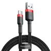 Baseus Cafule Nylon harisnyázott USB/USB-Type C kábel QC3.0 2A 3m fe-6953156296350 1 kép