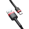 Baseus Cafule Nylon harisnyázott USB/USB-Type C kábel QC3.0 2A 3m fe-6953156296350 7 kép