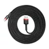 Baseus Cafule Nylon harisnyázott USB/USB-Type C kábel QC3.0 2A 3m fe-6953156296350 8 kép