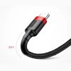 Baseus Cafule Nylon harisnyázott USB/USB-Type C kábel QC3.0 2A 3m fe-6953156296350 10 kép