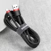Baseus Cafule Nylon harisnyázott USB/USB-Type C kábel QC3.0 2A 3m fe-6953156296343 9 kép