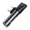 Baseus USB Type-C - Type-C + 3.5mm JACK audio Adapter fekete (CATL41-0-6953156282278 4 kép