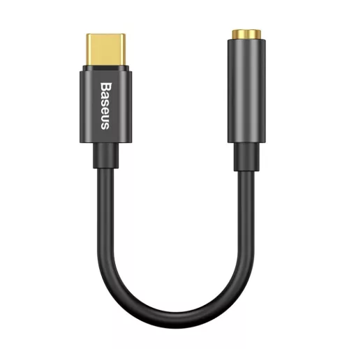Baseus L54 USB-C/ 3.5 mm átalakító adapter fekete DAC-6953156297845 3 kép
