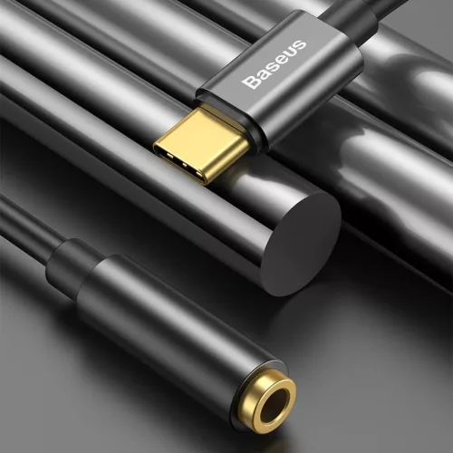 Baseus L54 USB-C/ 3.5 mm átalakító adapter fekete DAC-6953156297845 7 kép