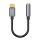 Baseus L54 USB Type-C - 3.5mm jack audio adapter kábel szürke (CATL54-0G) DAC
