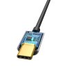 Baseus L54 USB Type-C - 3.5mm jack audio adapter kábel szürke (CATL5-6953156297852 5 kép