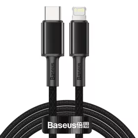   Baseus USB Type-C - Lightning kábel PD 20W 2m fekete (CATLGD-A01)