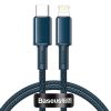 Baseus USB Type-C - Lightning kábel PD 20W 2m kék (CATLGD-A03)-6953156231962 1 kép