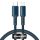 Baseus USB Type-C - Lightning kábel PD 20W 2m kék (CATLGD-A03)-6953156231962 1 kép