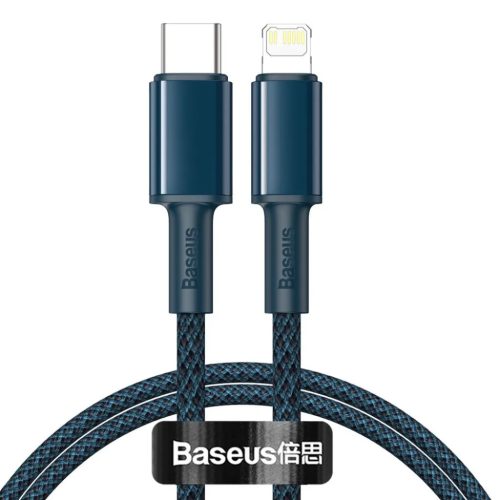 Baseus USB Type-C - Lightning kábel PD 20W 2m kék (CATLGD-A03)-6953156231962 1 kép