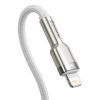 Baseus Cafule Metal nylon harisnyázott USB Type-C/ Lightning kábel P-6953156202115 3 kép