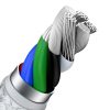 Baseus Cafule Metal nylon harisnyázott USB Type-C/ Lightning kábel P-6953156202115 5 kép