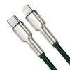 Baseus Cafule Metal nylon harisnyázott USB Type-C/ Lightning kábel P-6953156202139 3 kép