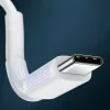 Baseus BMX MFI mini kábel USB Type-C PD 18W / Lightning 1.2m fehér-6928548565192 3 kép