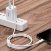 Baseus BMX MFI mini kábel USB Type-C PD 18W / Lightning 1.2m fehér-6928548565192 5 kép