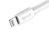 Baseus BMX MFI mini kábel USB Type-C PD 18W / Lightning 1.2m fehér-6928548565192 10 kép