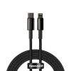 Baseus USB Type-C - Lightning kábel PD 20W 2m fekete (CATLWJ-A01)