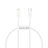Baseus Superior Series USB-C / Lightning PD 20W 2 m kábel - fehér