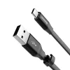 Baseus Nimble lapos USB / USB-C kábel 2A 23Cm fekete (CATMBJ-01)-6953156257375 2 kép
