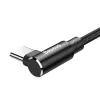 Baseus MVP 90 fokban döntött USB - USB Type-C kábel 1.5m fekete (CA-6953156268135 5 kép