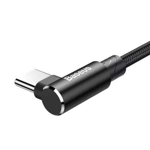 Baseus MVP 90 fokban döntött USB - USB Type-C kábel 1.5m fekete (CA-6953156268135 5 kép
