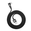 Baseus MVP 90 fokban döntött USB - USB Type-C kábel 1.5m fekete (CA-6953156268135 7 kép