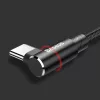 Baseus MVP 90 fokban döntött USB - USB Type-C kábel 1.5m fekete (CA-6953156268135 10 kép