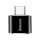 Baseus USB/USB Type-C adapter OTG fekete-6953156263512 1 kép
