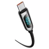 Baseus Type C-Type C adatkábel  PD 100W 1 m fekete-6953156206571 2 kép