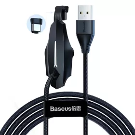 Baseus RPG Type-C kábel 2A/2m fekete gamer-6953156296824 1 kép
