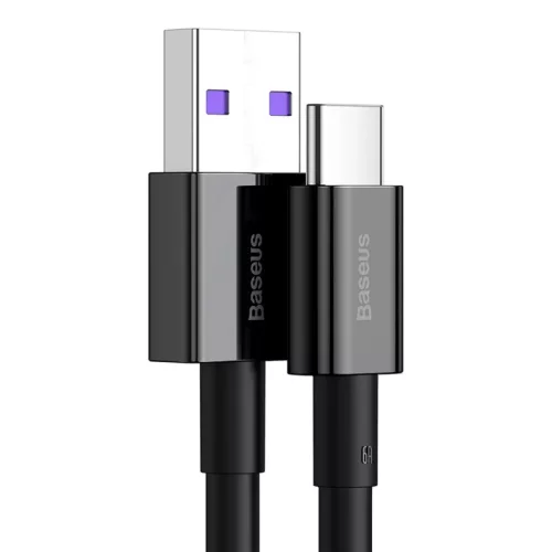 Baseus Superior Series USB-USB-C kábel, 66 W, 2 m (fekete)-6953156205512 2 kép