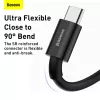 Baseus Superior Series USB-USB-C kábel, 66 W, 2 m (fekete)-6953156205512 6 kép