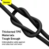 Baseus Superior Series USB-USB-C kábel, 66 W, 2 m (fekete)-6953156205512 7 kép