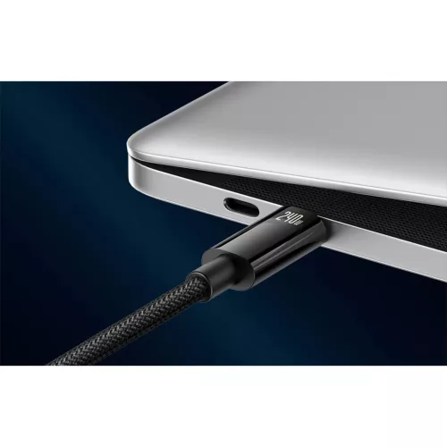 Baseus Tungsten Gold USB-C - USB-C kábel 240W 1m (fekete)-6932172628826 8 kép