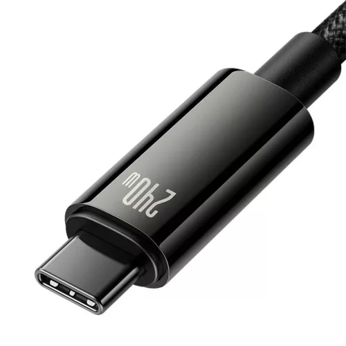 Baseus Tungsten Gold USB-C - USB-C gyors töltő adatkábel, 240W, 2m -6932172628833 3 kép