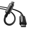 Baseus Tungsten Gold USB-C - USB-C gyors töltő adatkábel, 240W, 2m -6932172628833 4 kép