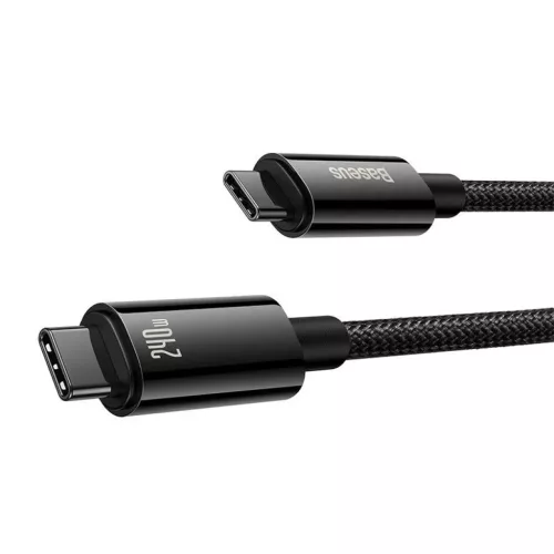 Baseus Tungsten Gold USB-C - USB-C gyors töltő adatkábel, 240W, 2m -6932172628833 7 kép